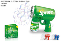 Soft Drink Electric Bubble Gun - Kids Bubble Blaster Toy