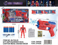 Hero Warrior Spider-Man 2-in-1 Shoot Gun Toy Set with Figure & Water Bombs