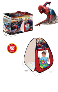 Spider-Man Homecoming Kids Pop-Up Play Tent with 50 Colorful Balls