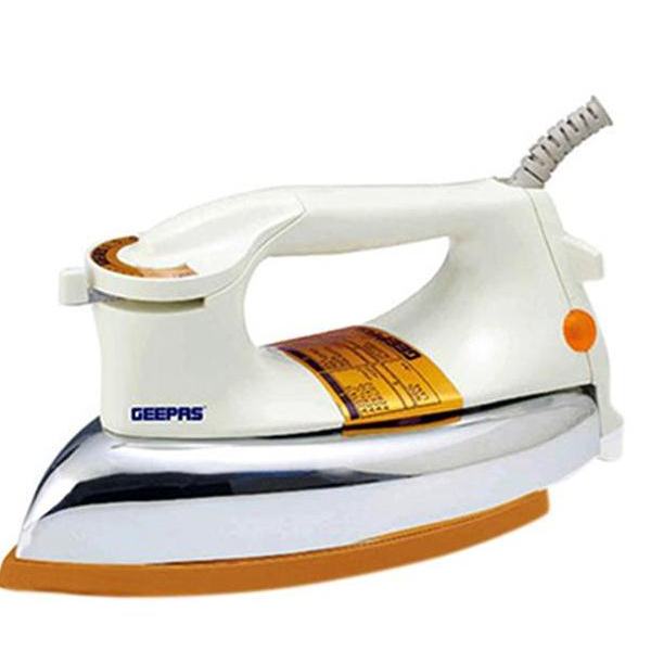 White and orange iron with 'DEEPA' branding on a white background qatar price