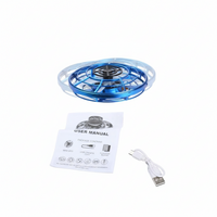 360° Rotating Induction Flying Toy - USB Rechargeable Hover Drone