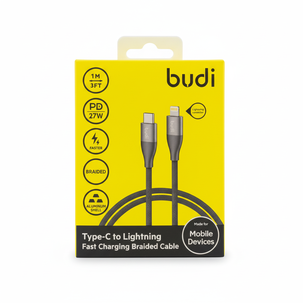 Budi Type-C to Lightning Cable Accurate