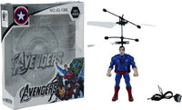 Flying Avengers Helicopter Toy - Captain America Flying Superhero with Remote Control